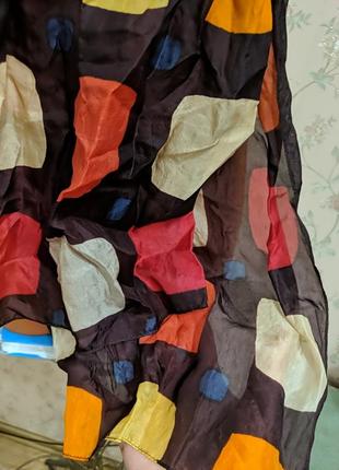 Шарфик из шелка