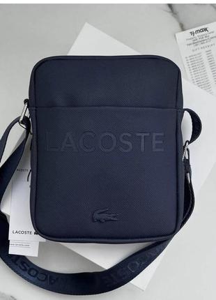 Чоловіча брендова сумка через плече lacoste