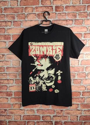 Футболка bonez mc hollywood "one eight seven zombie"