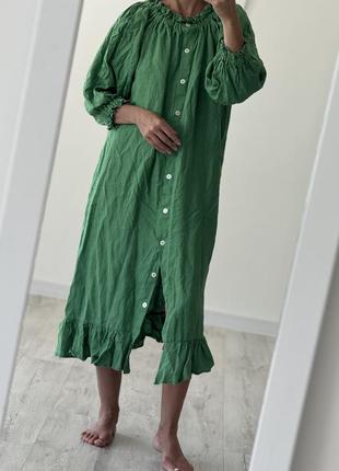 Плаття сукня сарафан zara льон лляне