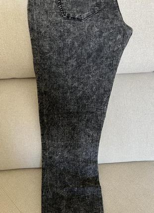Джегінси / джинси легінси міді h&m сірі4 фото