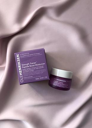Крем для обличчя olehenriksen ole henriksen strength trainer peptide boost moisturiser, 15ml