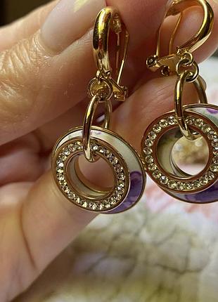 Вінтажні сережки frey wille