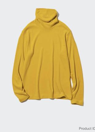Флисовая водолазка uniqlo