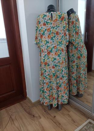 Красиве ярусне плаття 👗2 фото