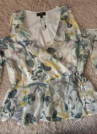 Блузка с разрезами l размер