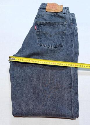 Талия 80 см mom vintage levi's 901 901-5959 w32 l32 джинсы светочерные ausa