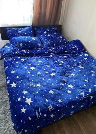 Комплект велюрового белья