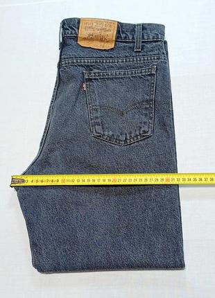 Талія 90 см vintage levi's 509 40509-0259 w36 l30  джинси світлочорні  usa