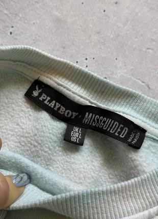 Женский свитшот playboy x missguided размер l