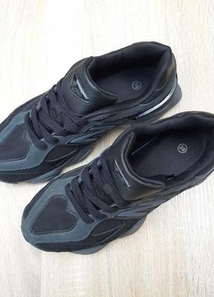 New balance 9060 чорні з сірим кросівки кеди жіночі нью баланс осінні весняні літні...