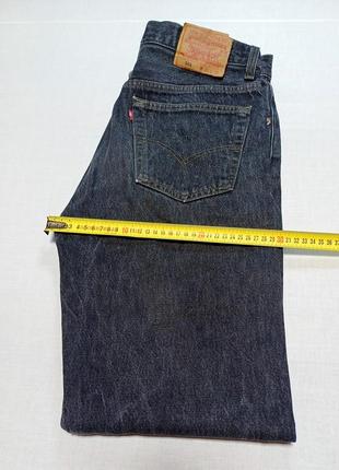 Талия 80 см vintage levi's 501 501-0658 w32 l32 джинсы светочерные ausa