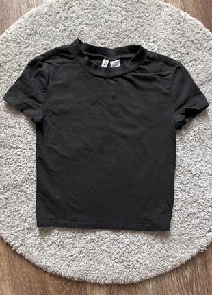 Чорний топ h&m