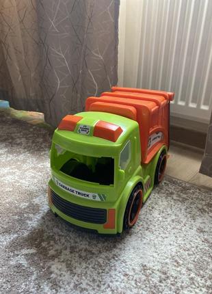 Детский мусоровоз mochtoys 37x17x22 см
