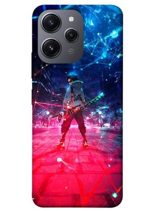 Чехол с принтом на сяоми редми 12 anime evolution 2 / чехол с принтом на xiaomi redmi 12