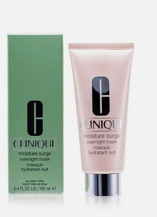 Інтенсивно зволожуюча нічна маска для обличчя clinique moisture surge overnight mask