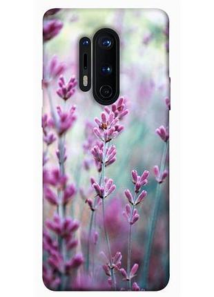 Чехол с принтом на ван плюс 8 про лаванда 2 / чехол с принтом на oneplus 8 pro