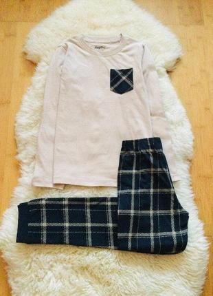 122-128 німеччина pepperts! утеплена піжама нова колекція 2023р. фланель. байка. 100% cotton! домашн