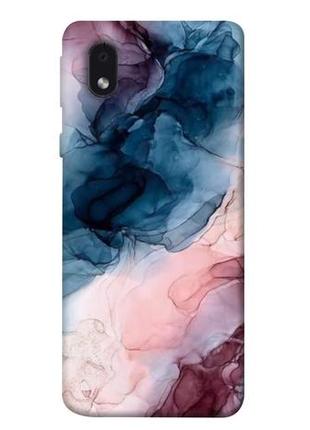 Чохол із принтом на самсунг галаксі м01 кор / самсунг галаксі а01 кор рожево-блакитні розлучення / чохол із принтом на samsung