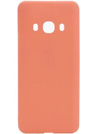 Силиконовый чехол на samsung galaxy j7 (2016) розовый / силиконовый чехол на самсунг галакси джи 7 (2016)