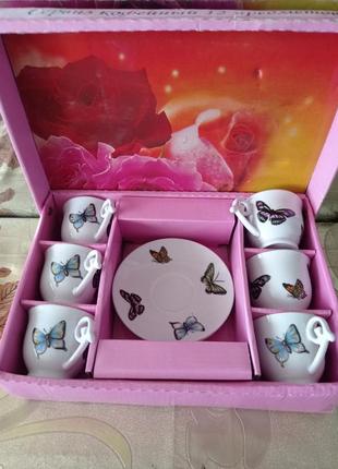 Кофейный сервиз,керамический