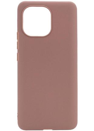 Силиконовый чехол на xiaomi redmi a1 / сяоми редми а1коричневый