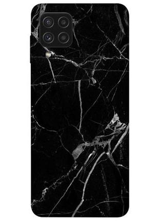 Чохол із принтом на samsung галаксі а22 чорний мармур / чохол із принтом на samsung galaxy a22 4g