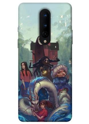 Чехол с принтом на ван плюс 8 anime style 14 / чехол с принтом на oneplus 8