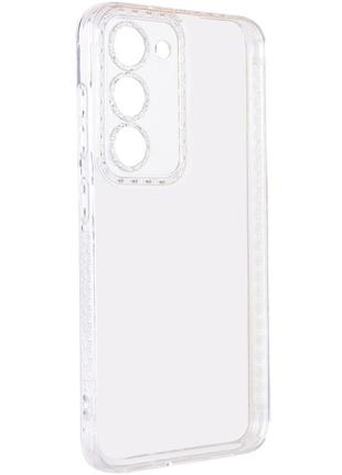 Напівпрозорий чохол на samsung galaxy s23 прозорий / напівпрозорий чохол на самсунг галаксі с23