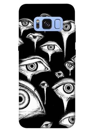 Чохол із принтом на samsung галаксі з8 поле очей / чохол із принтом на samsung galaxy s8