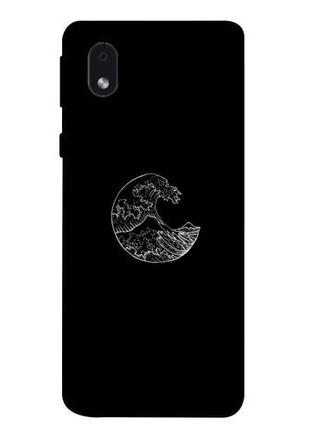 Чохол із принтом на самсунг галаксі м01 кор / самсунг галаксі а01 кор півмісяць / чохол із принтом на samsung galaxy m01 core /