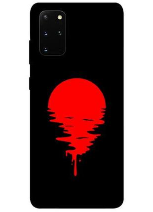 Чохол із принтом на samsung галаксі с20 плюс red moon / чохол із принтом на samsung galaxy s20 plus