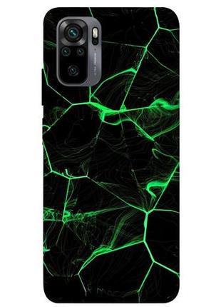 Чехол с принтом на сяоми редми нот 10 / сяоми редми нот 10с зловещая паутина / чехол с принтом на xiaomi redmi