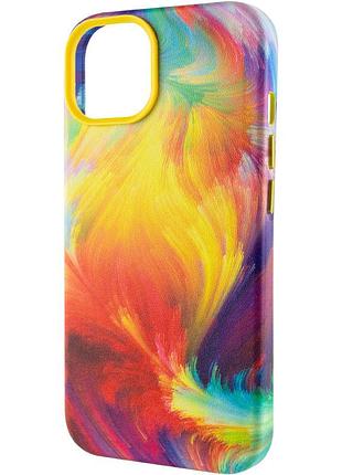 Противоударный универсальный чехол на iphone 13 yellow / противоударный универсальный чехол на айфон 13 3