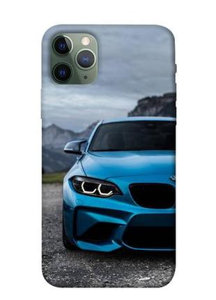 Чехол с принтом на айфон 11 про небесный бмв / чехол с принтом на iphone 11 pro