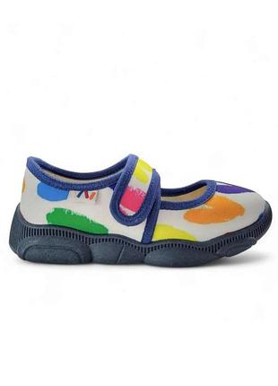 Дитячі текстильні капці для дівчаток r107850166