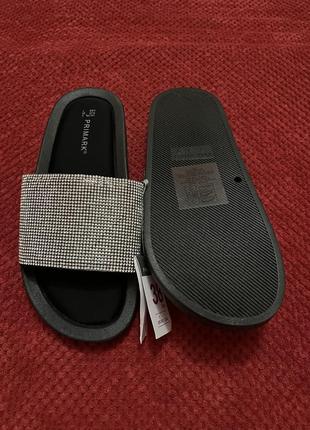 Красивые мягушки шлепки primark