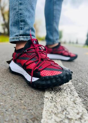 Мужские кроссовки nike acg mounth low red3 фото