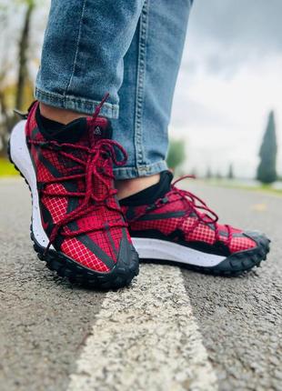 Мужские кроссовки nike acg mounth low red7 фото