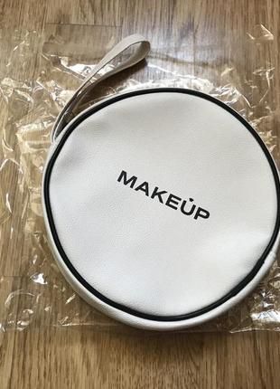 Сумка клатч make up белая косметичка новая оригинал 2