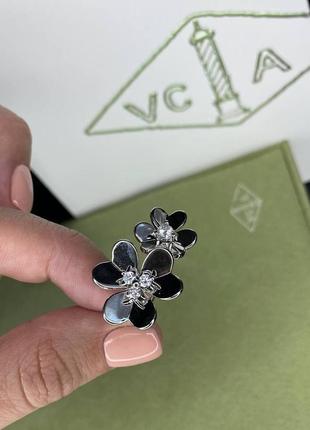 Брендовое кольцо в стиле van cleef (vca, клевер, ван клиф) 💖💖😊2 фото