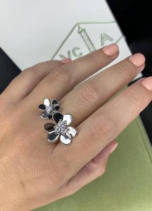 Брендове кільце в стилі van cleef (vca, конюшина, ван кліф) 💖💖😊4 фото