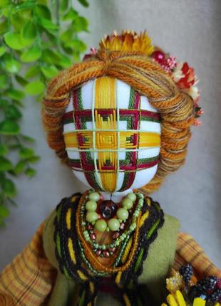 Кукла-мотанка осень