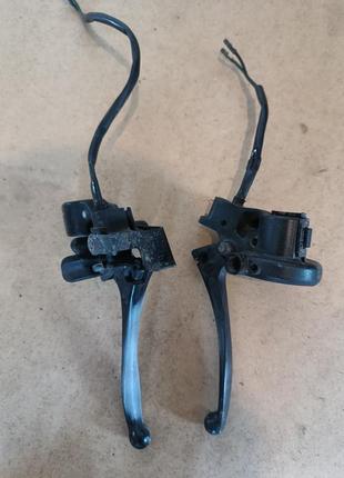 Тормозные ручки в сборе скутера hoda dio/tact/pal/dj