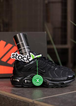 Женские кроссовки nike air max plus tn black5 фото