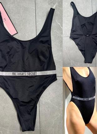Черный купальник victoria secret купальник с камешками victoria secret