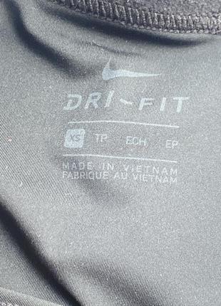 Спортивные лосины nike pro черные2 фото