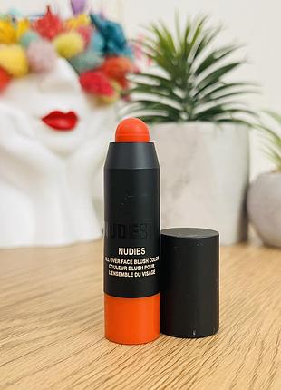 Оригінал nudestix nudies matte all over face blush color рум'яна для очей, щік і губ picante