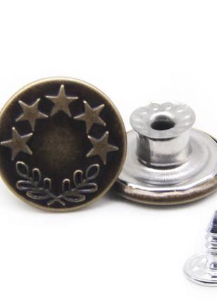 Пуговицы кнопки для джинсов