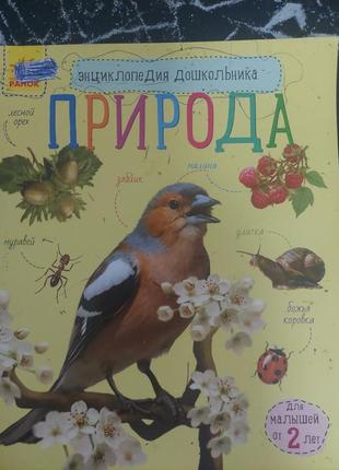 Книжка природа. энциклопедия дошкольника .